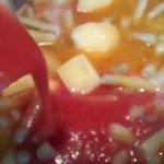 Boranija zapečena u rerni | Dodavanje ostalog povrća i začina | Postupak 5 | Slika 4/7