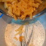 Makarone sa 4 vrste sira | Sjedinjavanje svih sastojaka | Postupak 4 | Slika 7/7