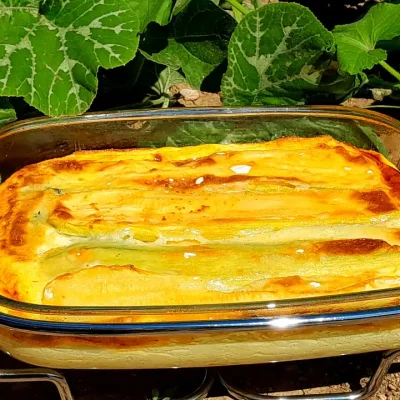 Musaka od tikvica sa piletinom 1