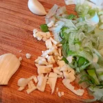 Cušpajz od boranije | Priprema povrća | Postupak 1 | Slika 3/8