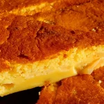 Far Breton mekan kolač sa kruškama nalik pudingu | Serviranje | Postupak 9 | Slika 3/4