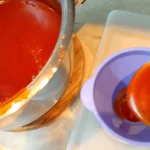 Marmelada od breskve | Sipanje marmelade u tegle | Postupak 6 | Slika 2/8