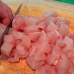Svečana bela čorba | Priprema mesa i prženje | Postupak 2 | Slika 2/6